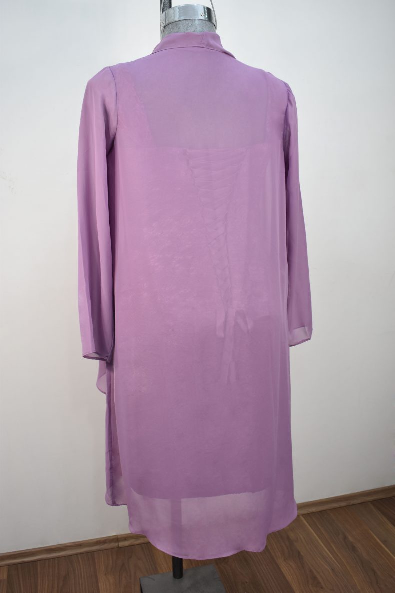 Renta de vestido de fiesta corto Mod. VK6721 color lila