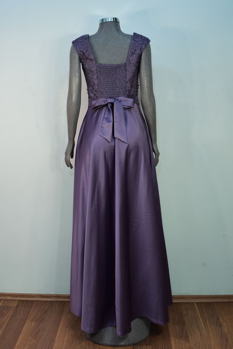 Renta de vestido de fiesta Largo Mod. VL1221 color lila