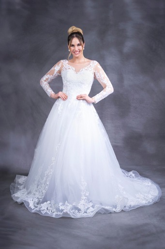 Talla 12 en vestido 2025 de novia equivale a