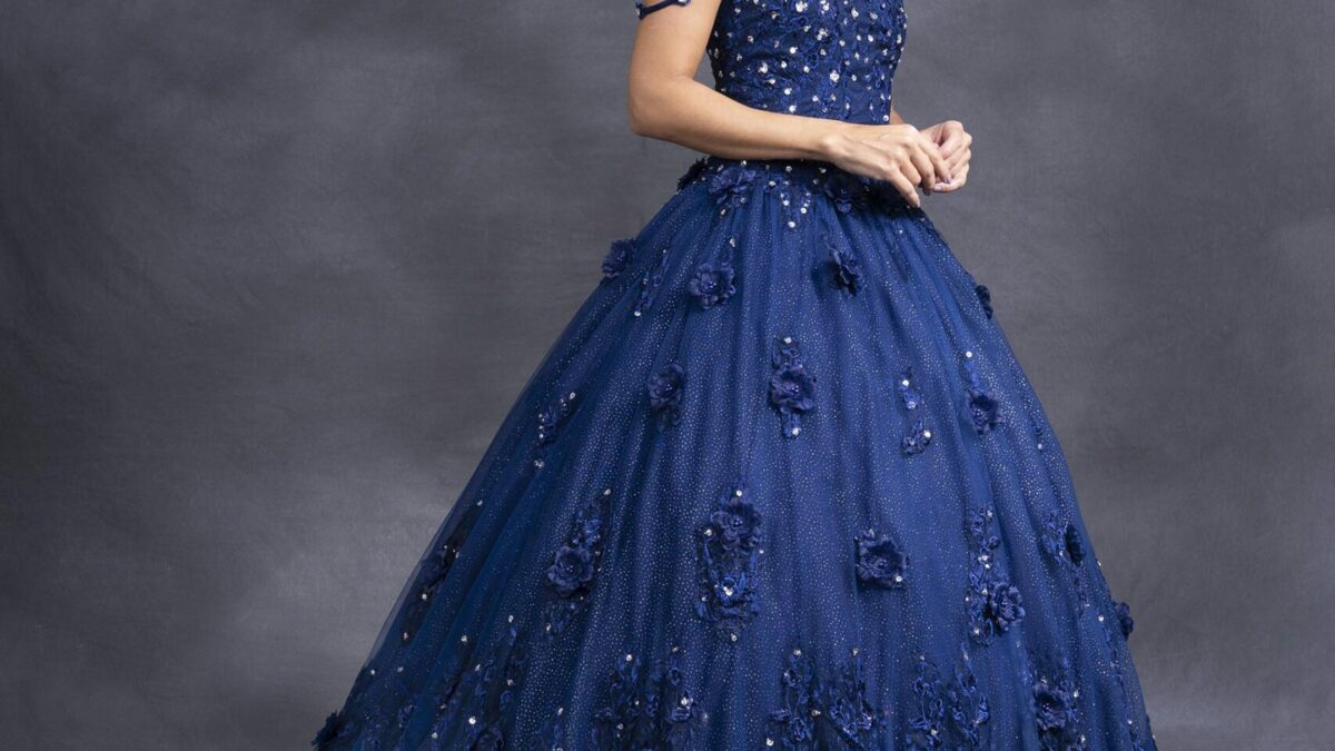 Fiesta Vestidos De 15 AÃ±os Azul Marino Azul Marino Vestido De 15 AÃ±