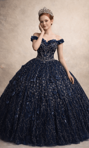 Vestido Mod. L278MN Talla 14