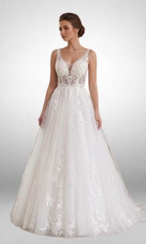 Vestido Mod. EA118 Talla 6 y 8