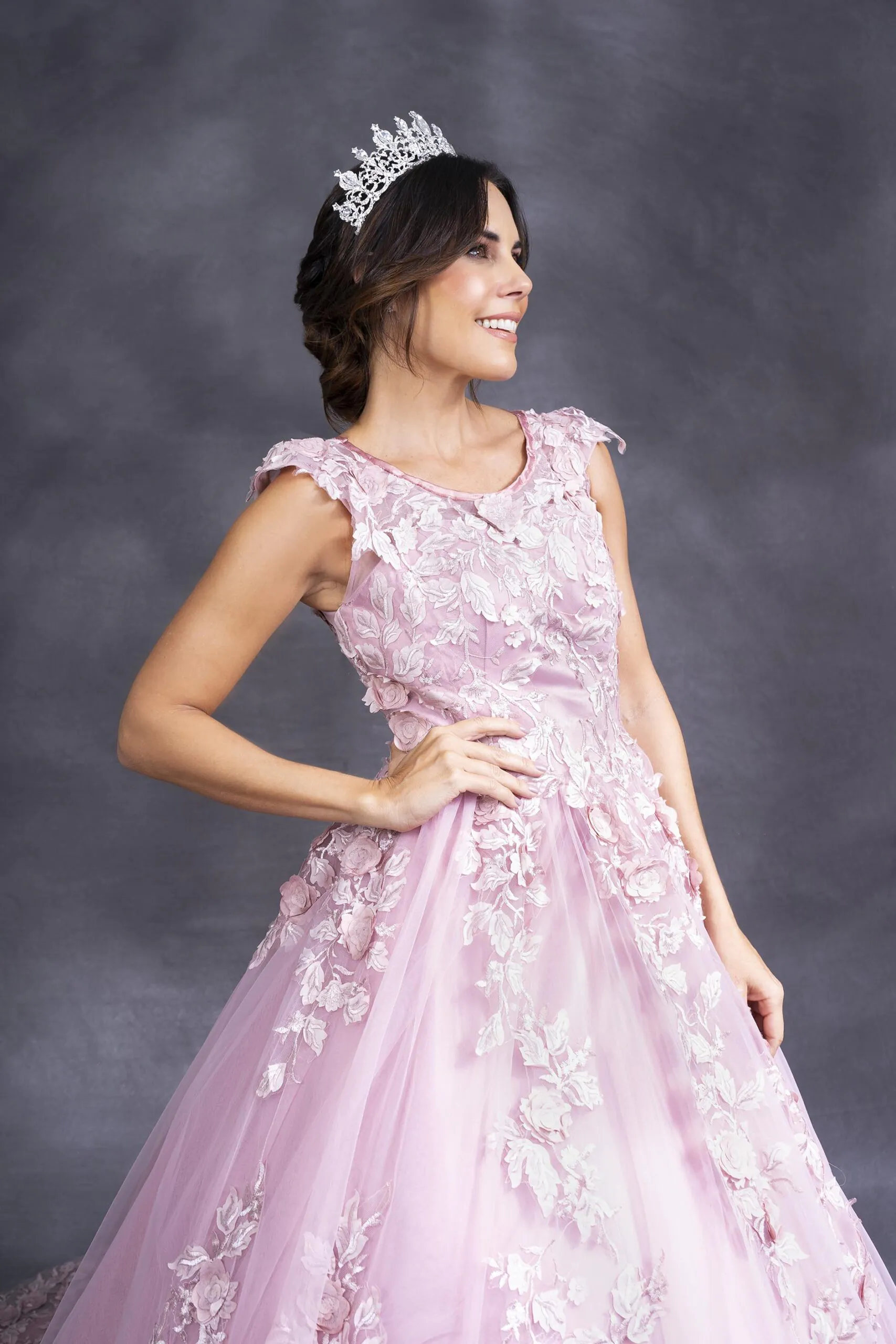 Vestido de XV años lila