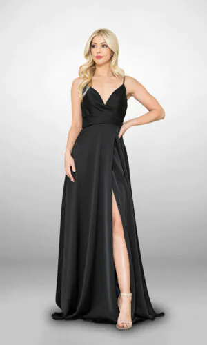 Vestido de noche negro