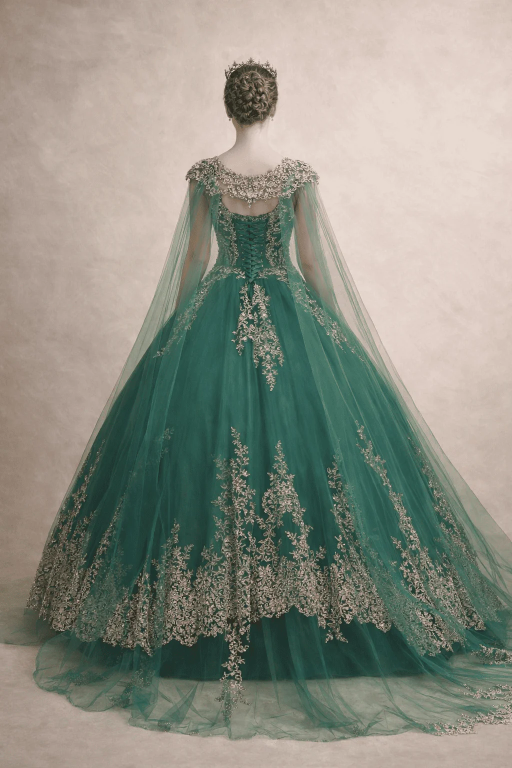 Vestido Mod. E2726V Talla 6 - Image 3