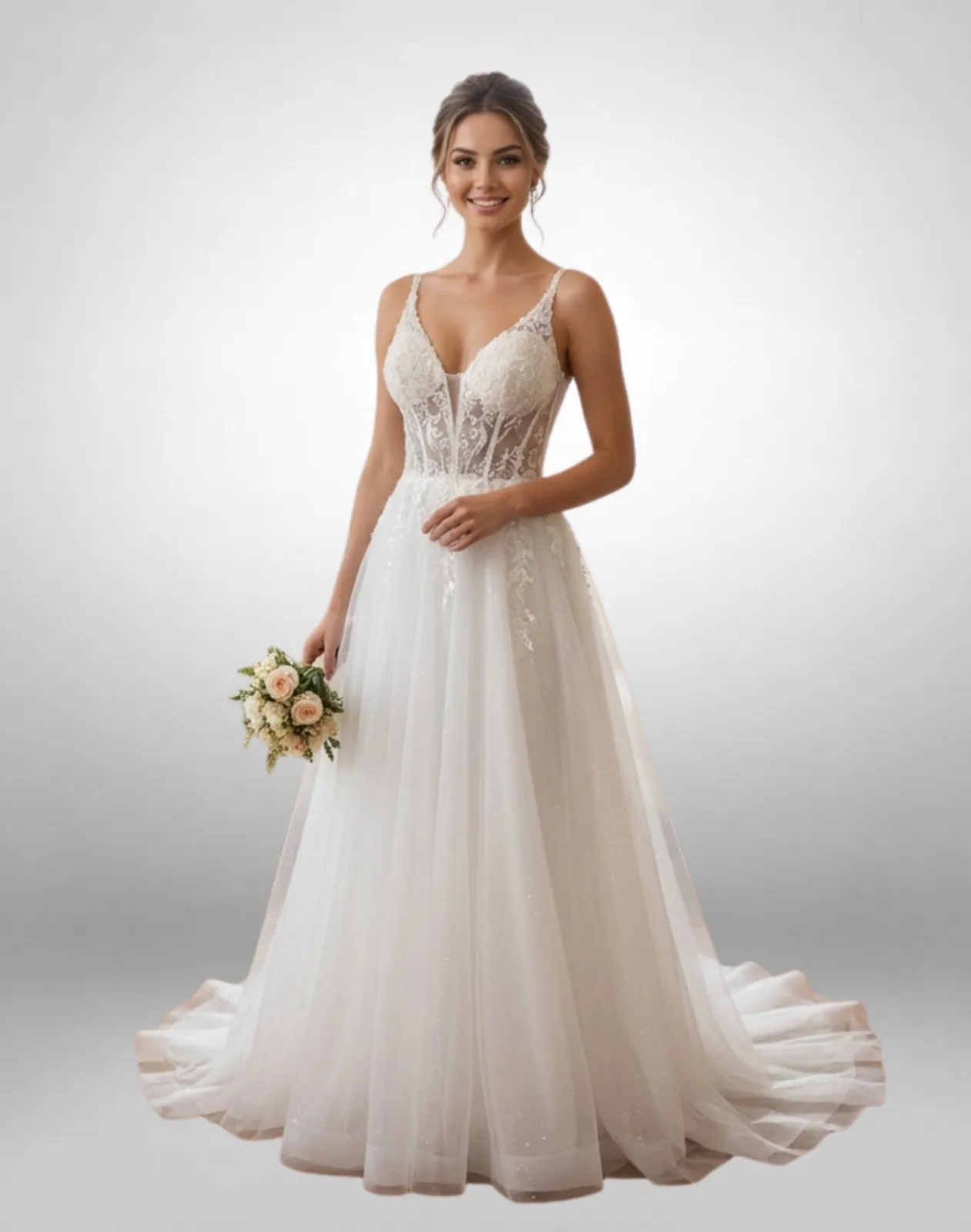 Vestido Mod. E0569 Talla 6 y 8