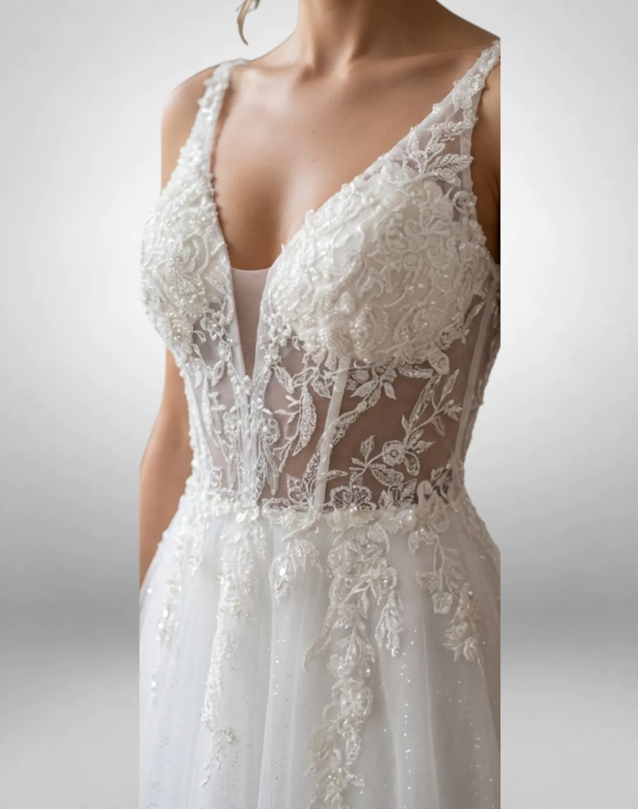 Vestido Mod. E0569 Talla 6 y 8 - Image 3