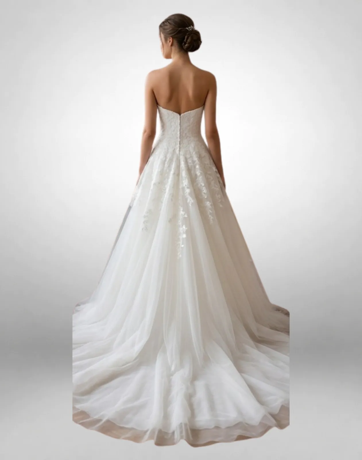 Vestido Mod. VN8903 Talla 8 - Image 4