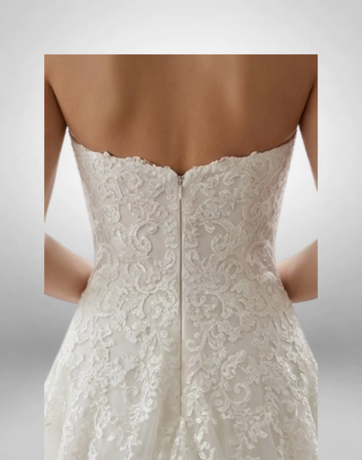 Vestido Mod. VN8903 Talla 8 - Image 3