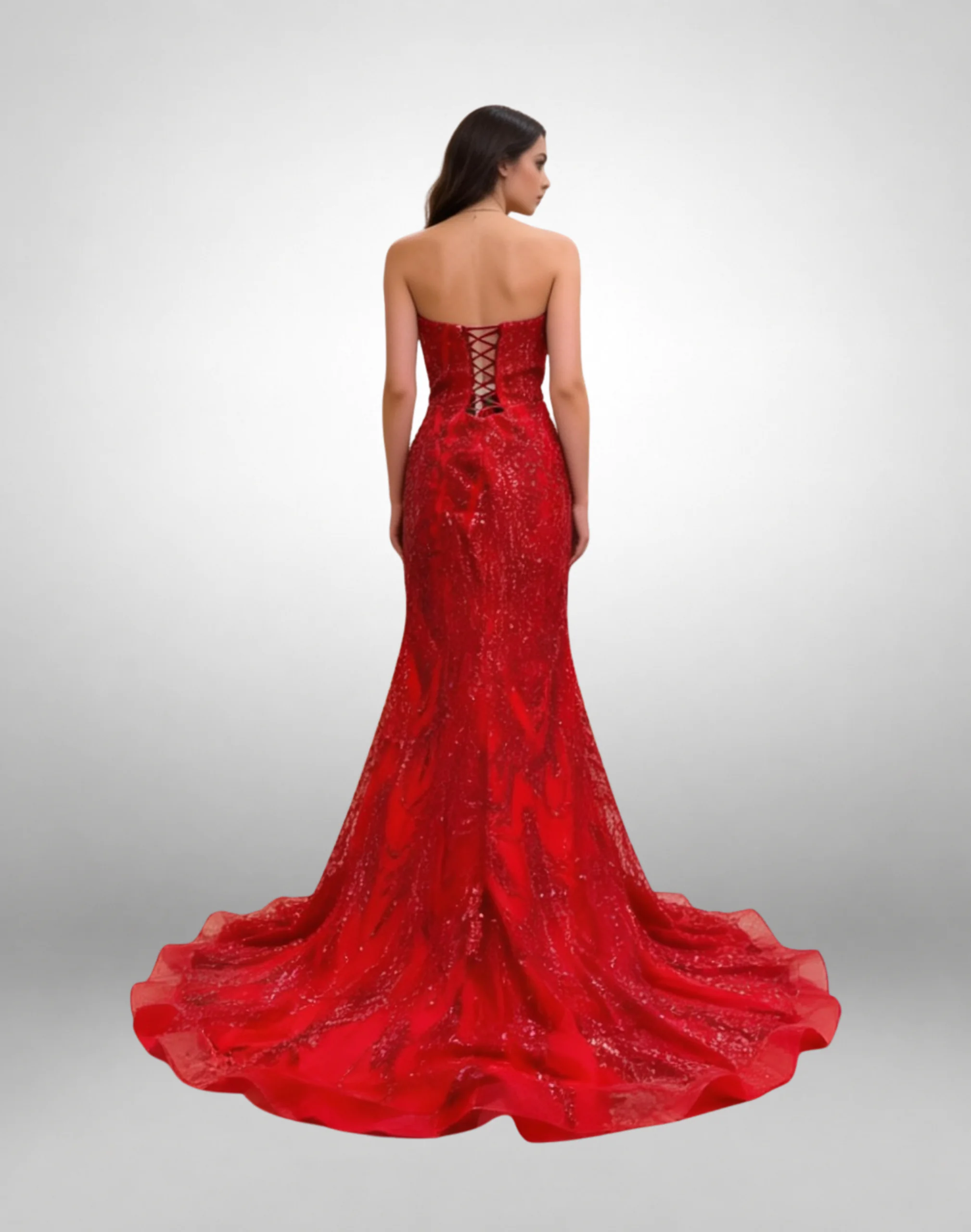 Vestido Mod. L2891B Talla 12 - Image 2